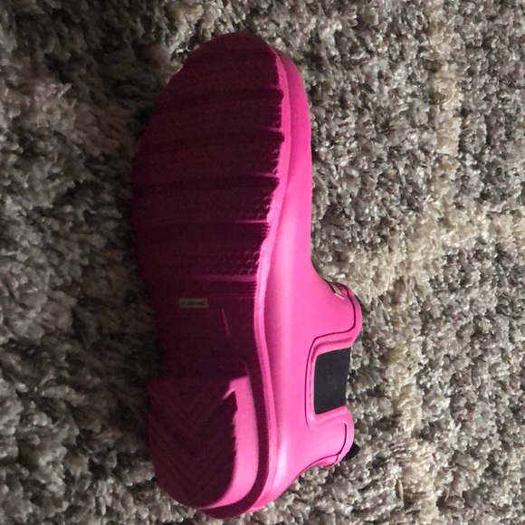 Hunter Chelsea kids rain boots lipstick pink*SOLD* - Picture 8 of 8